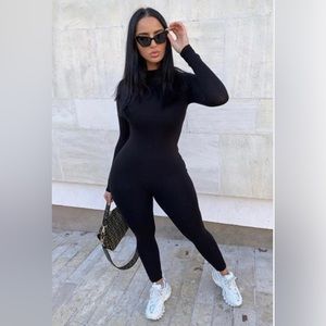 Soft Material, Black Jumpsuit